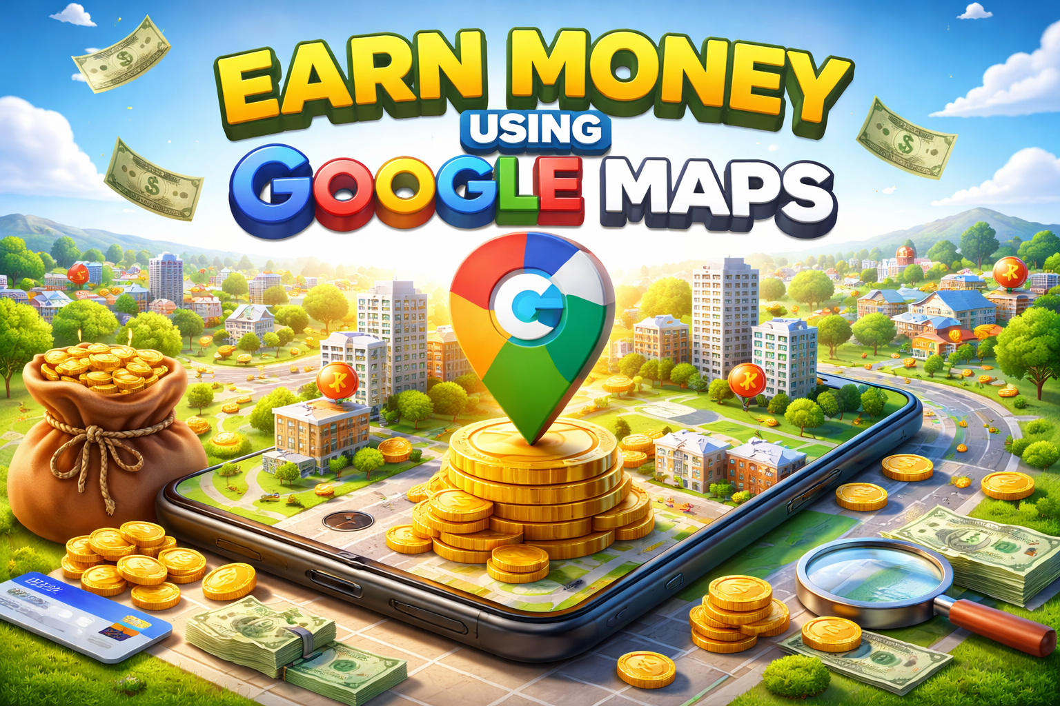 Earning with Google Maps rewards