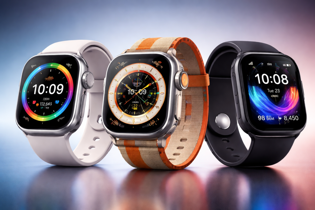 Modern smartwatches