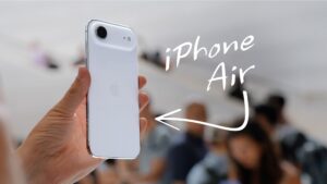 iPhone 17 Air Redefining Battery Health in Apple’s Slimmest Design
